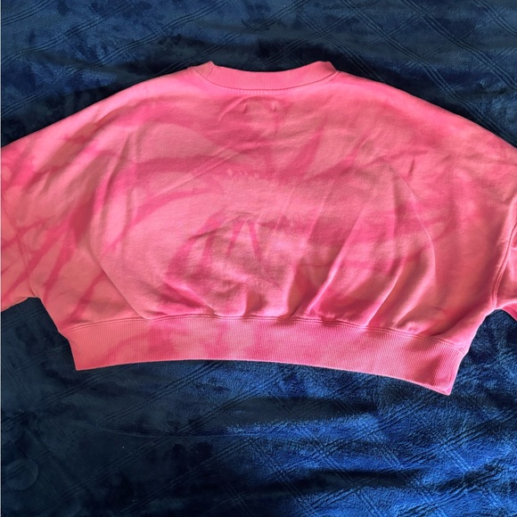 Women’s size S pink Playboy long sleeved sweatshirt crop top - Picture 6 of 10